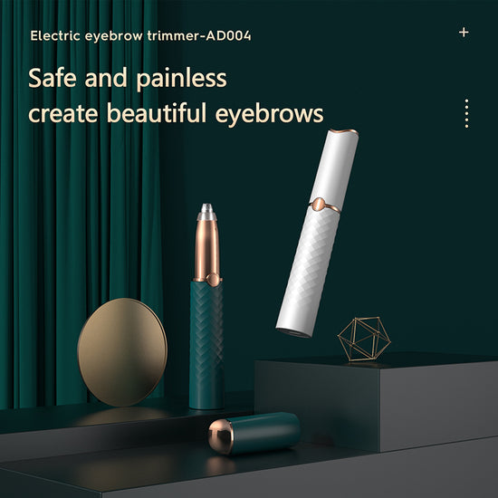 Electric Eyebrow Trimmer – Painless Mini Facial Hair Remover for Women