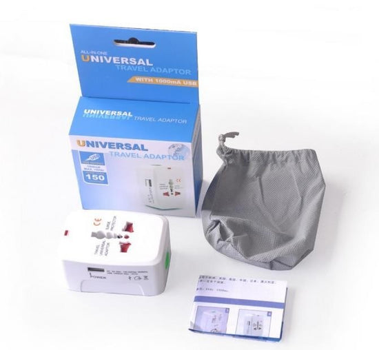 All-in-One Universal International Travel Plug Adapter