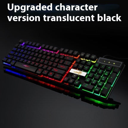 Gaming Keyboard – Glowing USB Wired Keyboard for Industry Use