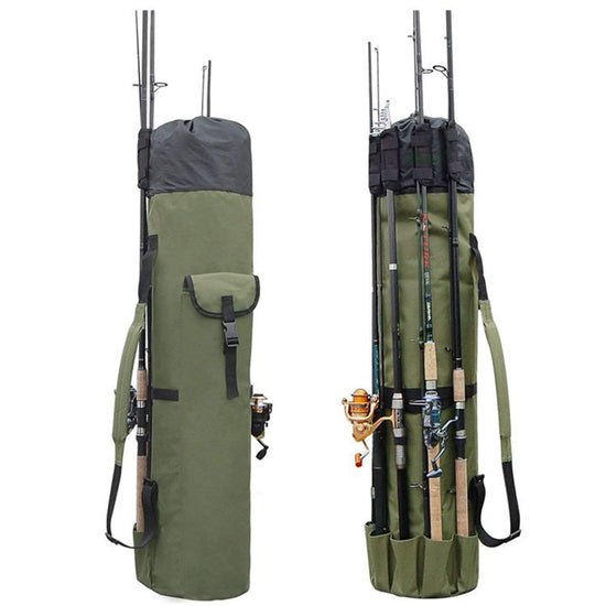 Outdoor Cylinder Fishing Rod Bag – Multifunctional Gear Storage