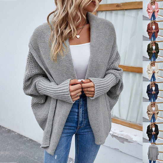New Loose Knitted Cardigan For Women Clothing
